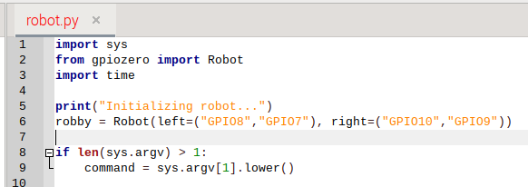 Python script part 1